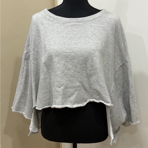 BUCKETLIST Tops - BUCKETLIST Heather Gray Cozy Sweatshirt